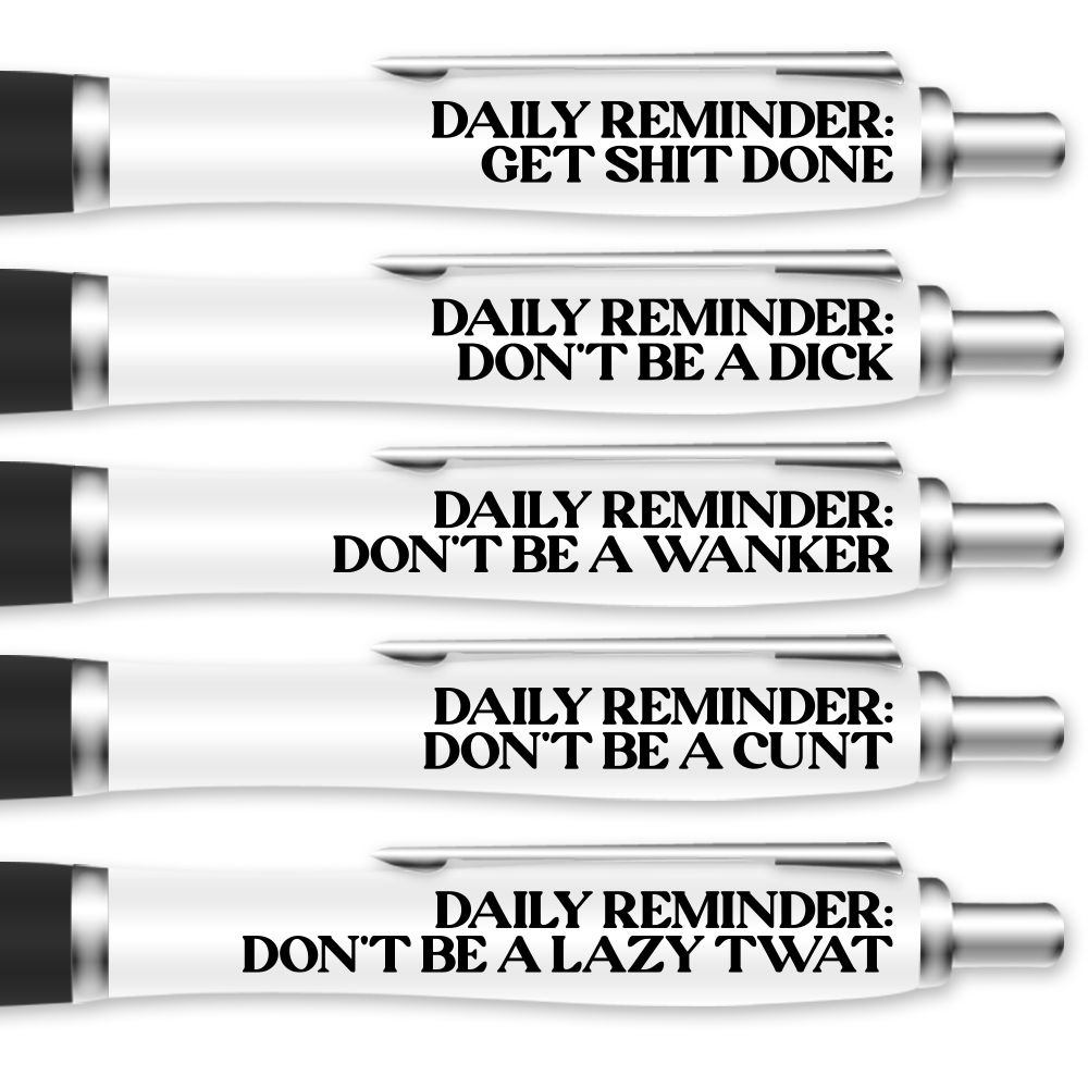 Daily Reminder Pen Pack #1 image